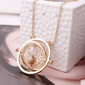 Harry Potter Necklace Series Magic Gold Snitches Time-Turner Pendant Chain