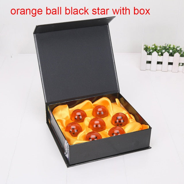 DragonBall 7 Stars 7pcs/set 4cm Crystal Ball Dragon Ball Z Balls Complete set with box