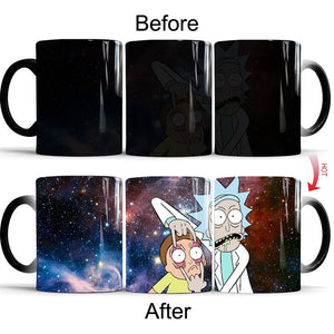 Rick and Morty Mug Changing Color Mug Coffee Mugs Cup