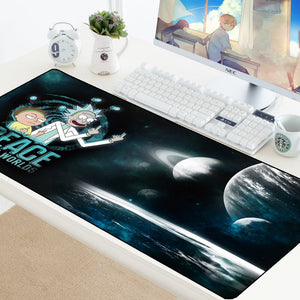 Mouse Pad Rick and Morty Anti-slip Rubber Mat Mousepad Large 700x300mm