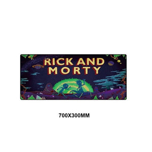 Mouse Pad Rick and Morty Anti-slip Rubber Mat Mousepad Large 700x300mm
