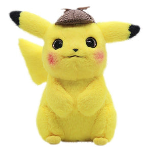 Detective Pikachu Plush Toy High Quality Cute Anime Plush Toys