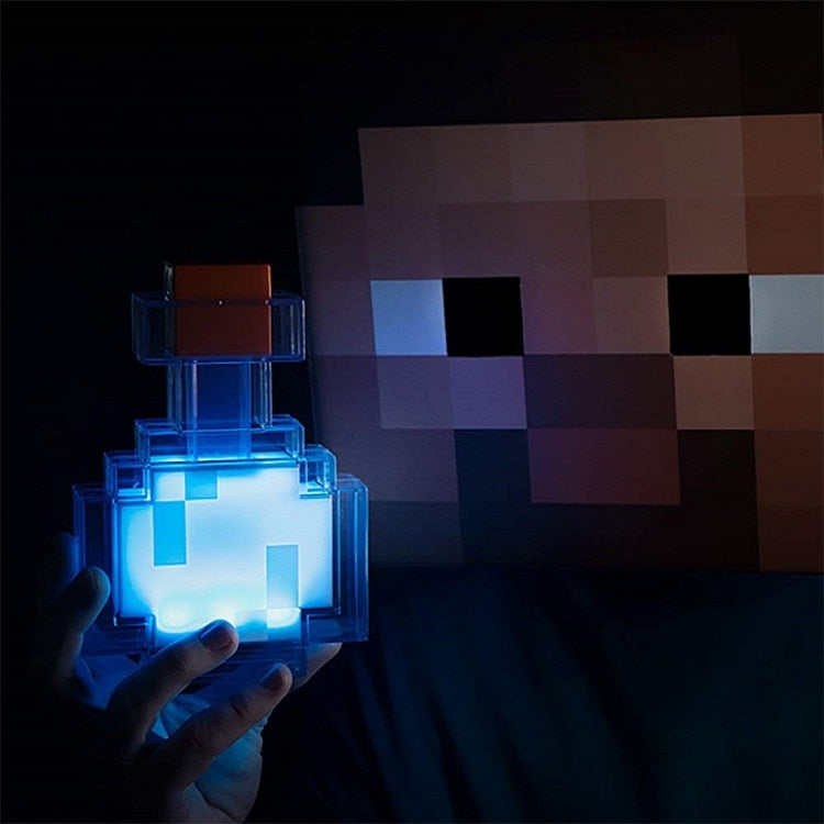 Minecraft Game Light Up Toys Redstone Ore Square  Night light LED