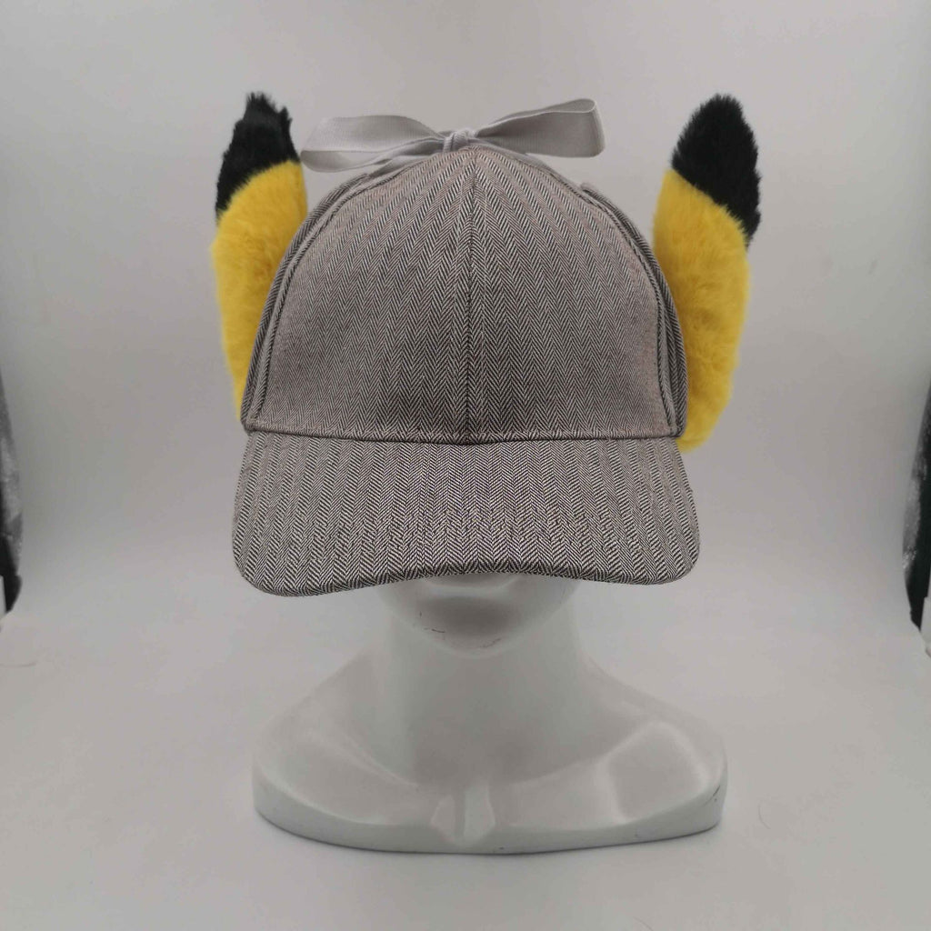 Detective Pikachu Hat  Cosplay Hat Plush Pikachu