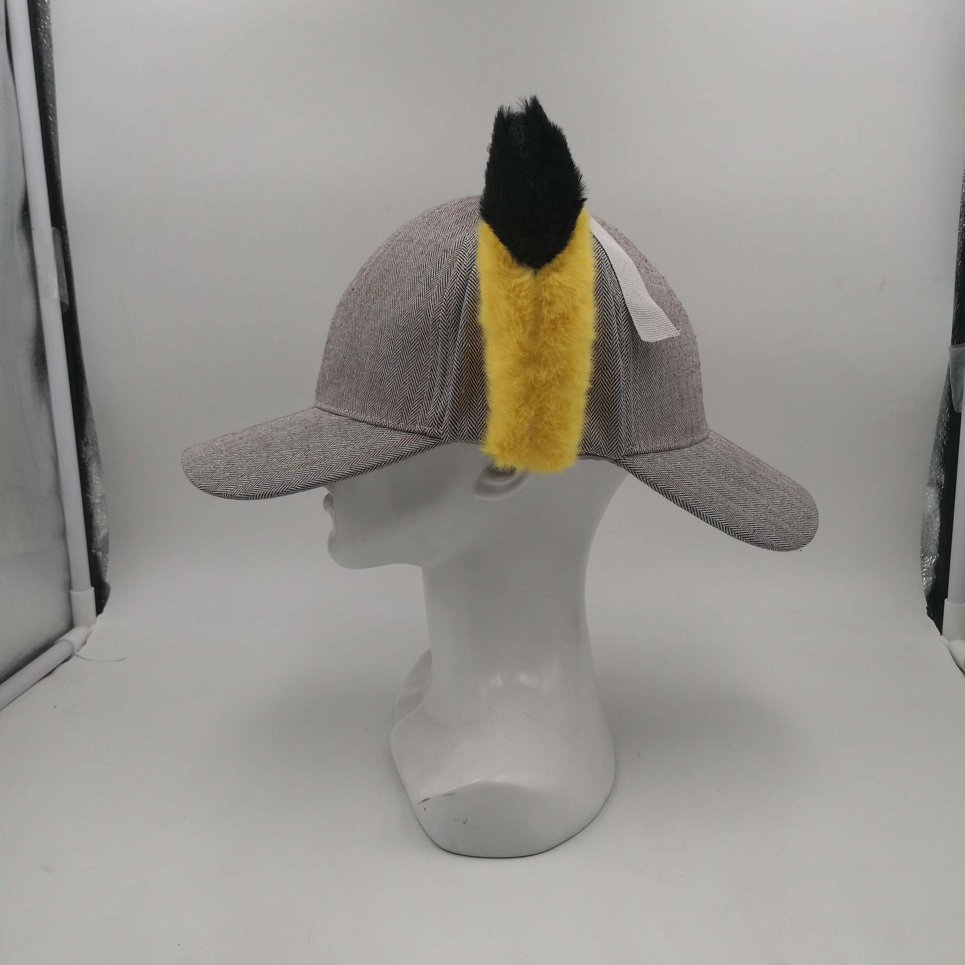 Detective Pikachu Hat  Cosplay Hat Plush Pikachu